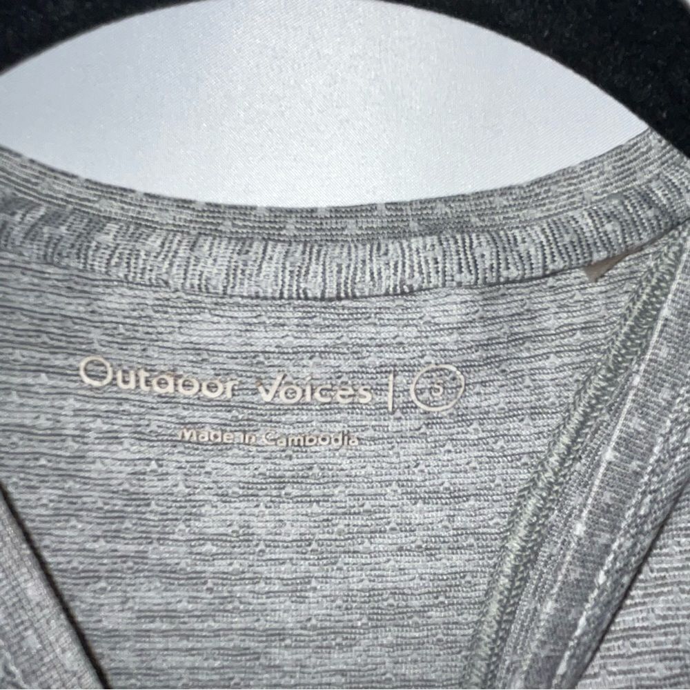 Outdoor Voices Grey Athletic Tank Top - Picture 6 of 7